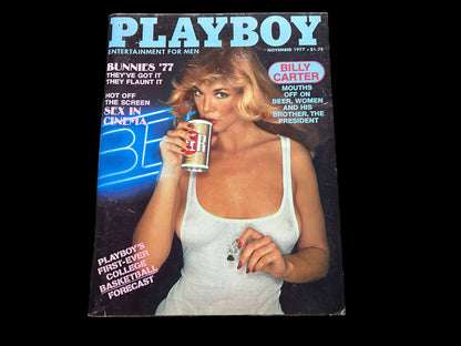 Vintage Playboy Magazine November 1977