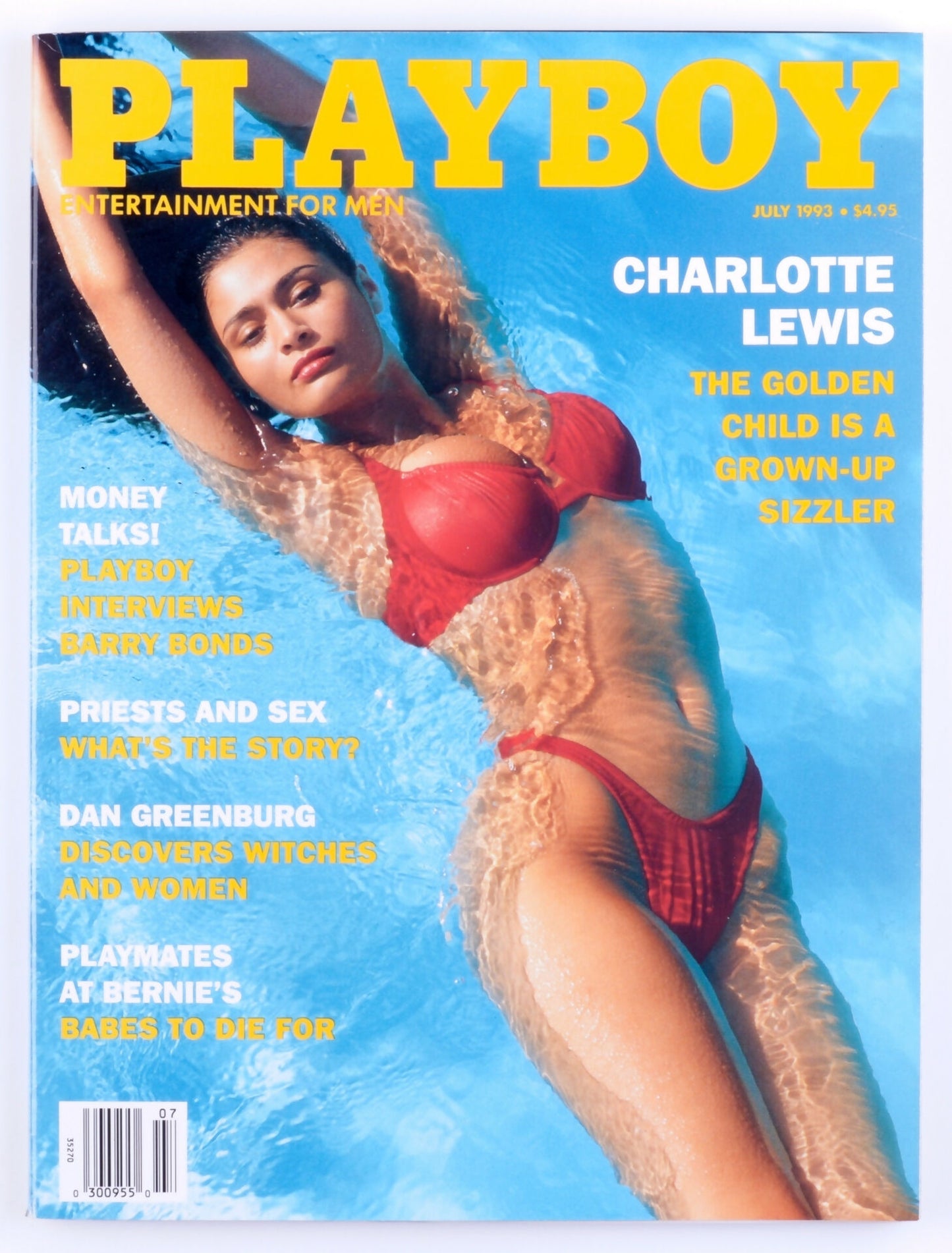 PLAYBOY ENTERTAINMENT FOR MEN MAGAZINE FOR MEN July 1993 - Charlotte Lewis