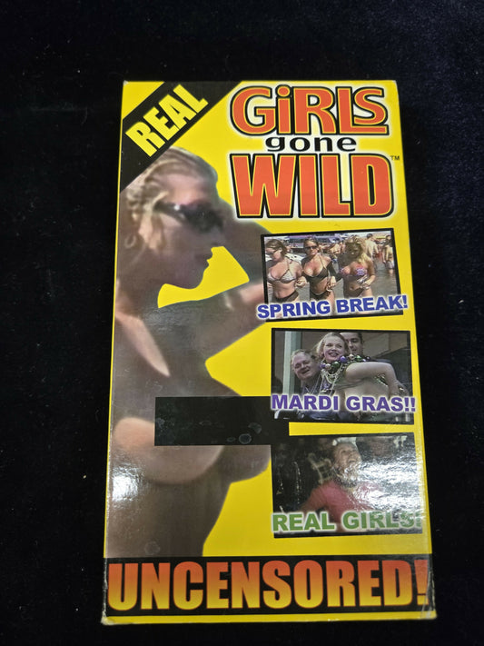 Real Girls Gone Wild Uncensored VHS