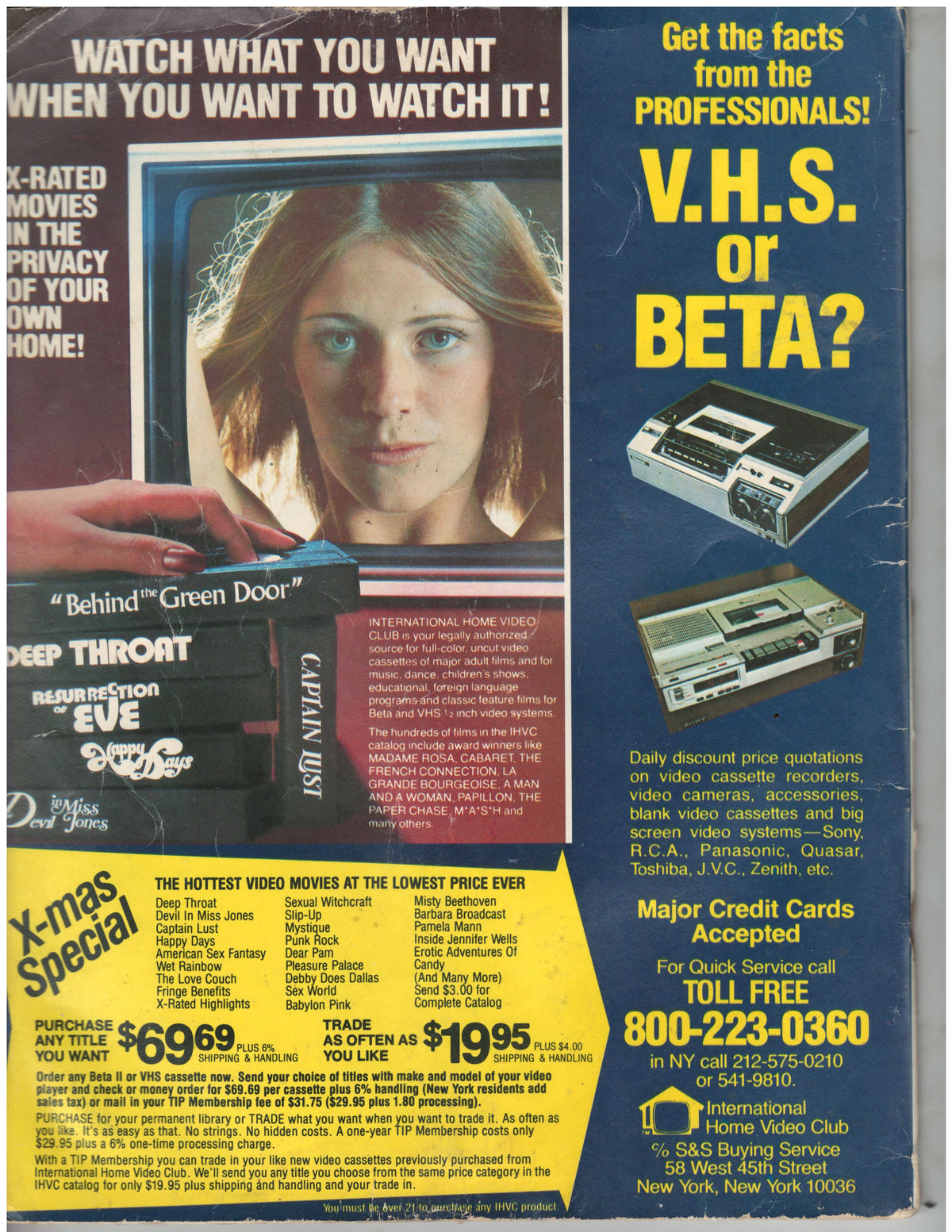 1979 Vintage Hustler Magazine