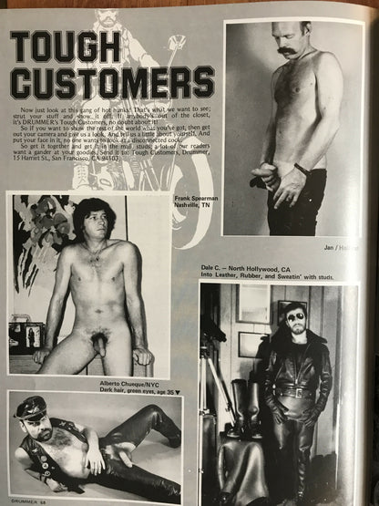 Drummer #33 Gay Men's Leather Magazine 1979 Holiday Issue