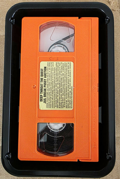 Deep Throat The Quest - Jailbreak/Auction (1998) VHS