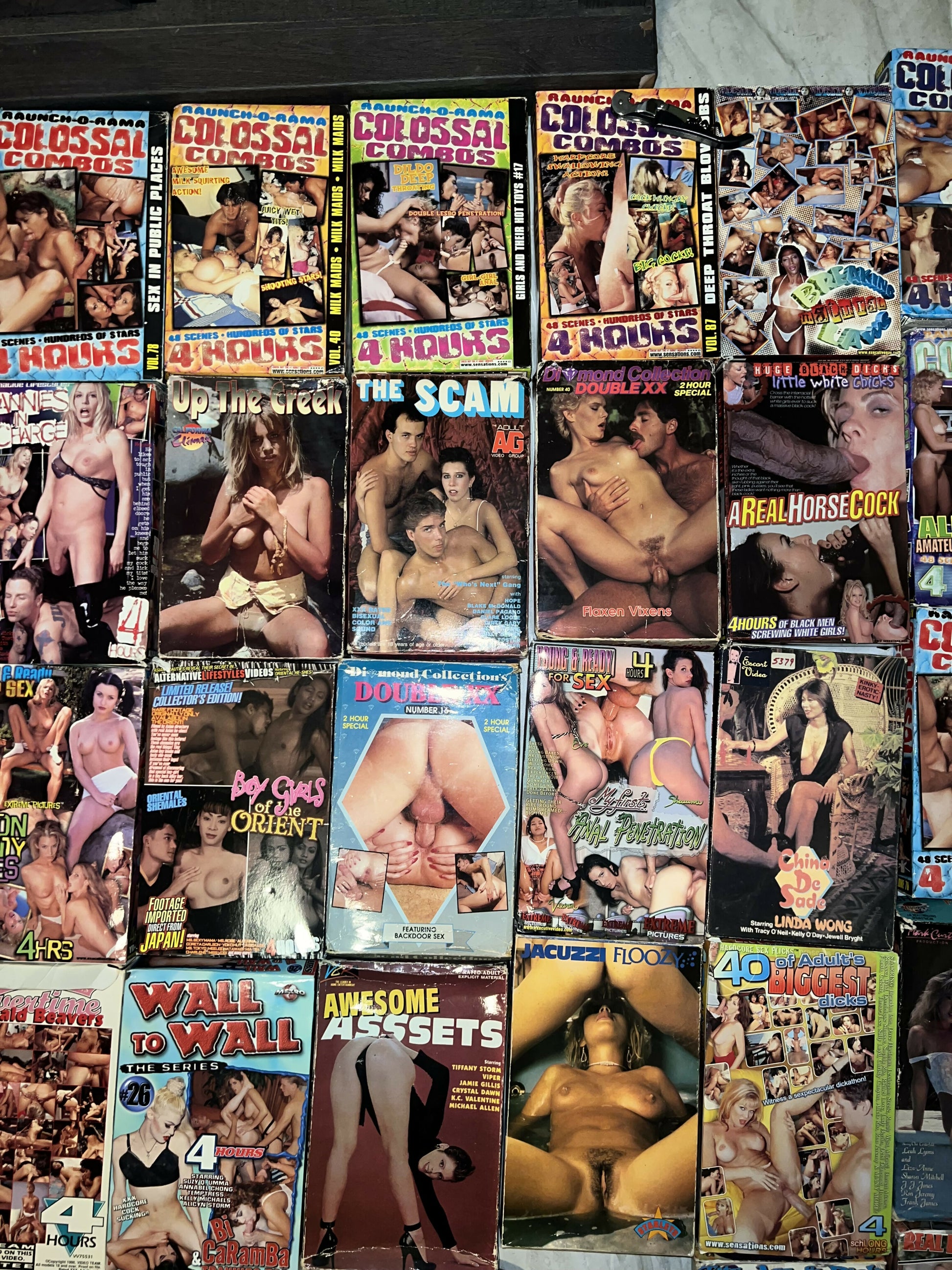 VHS porn collection - XXX Marketplace