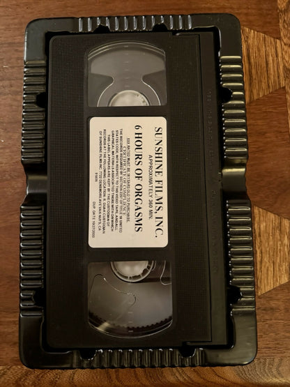 6 Hours of Orgasms (2000, VHS)