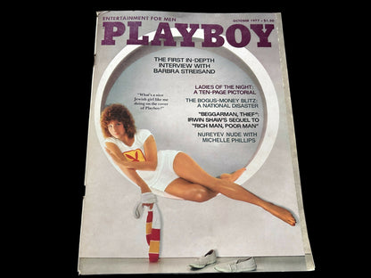 Vintage Playboy Magazine October 1977