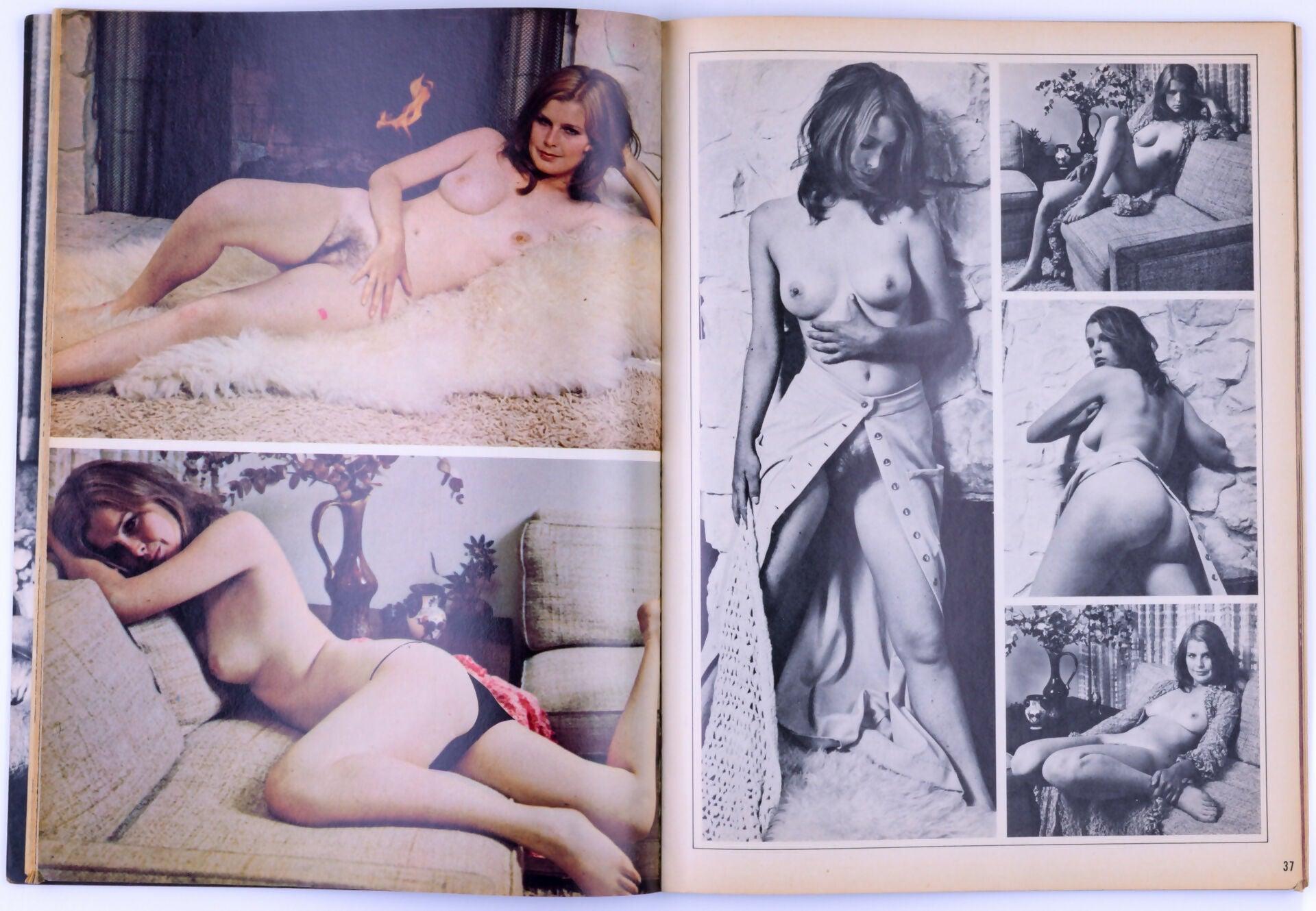 MENS CHALLENGE February 1974 Vol. 3 No. 1 Vintage Softcore Magazine *Poor To Fair* - XXX Marketplace