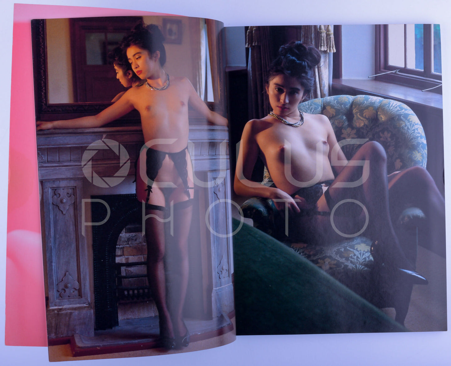 *Rare* YOKO TAKAGI PHOTO SNIPER 13 1988 JAV Asian Japanese Softcore Photo "Mook" Magazine Book - 4 Page Poster