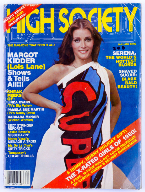 HIGH SOCIETY January 1980 Vol. 4 No. 8 Softcore Vintage Magazine