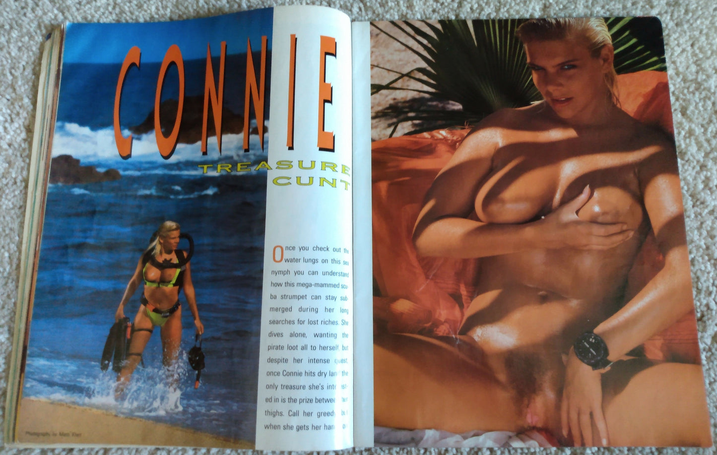 Hustler November 1988