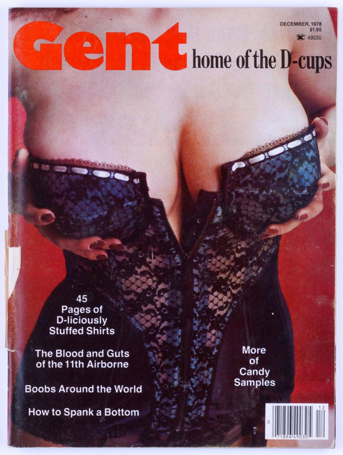 GENT Softcore Adult Big Tits Magazine Vol. 19 No. 6 December 1978 - Joyce Gibson, Candy Samples