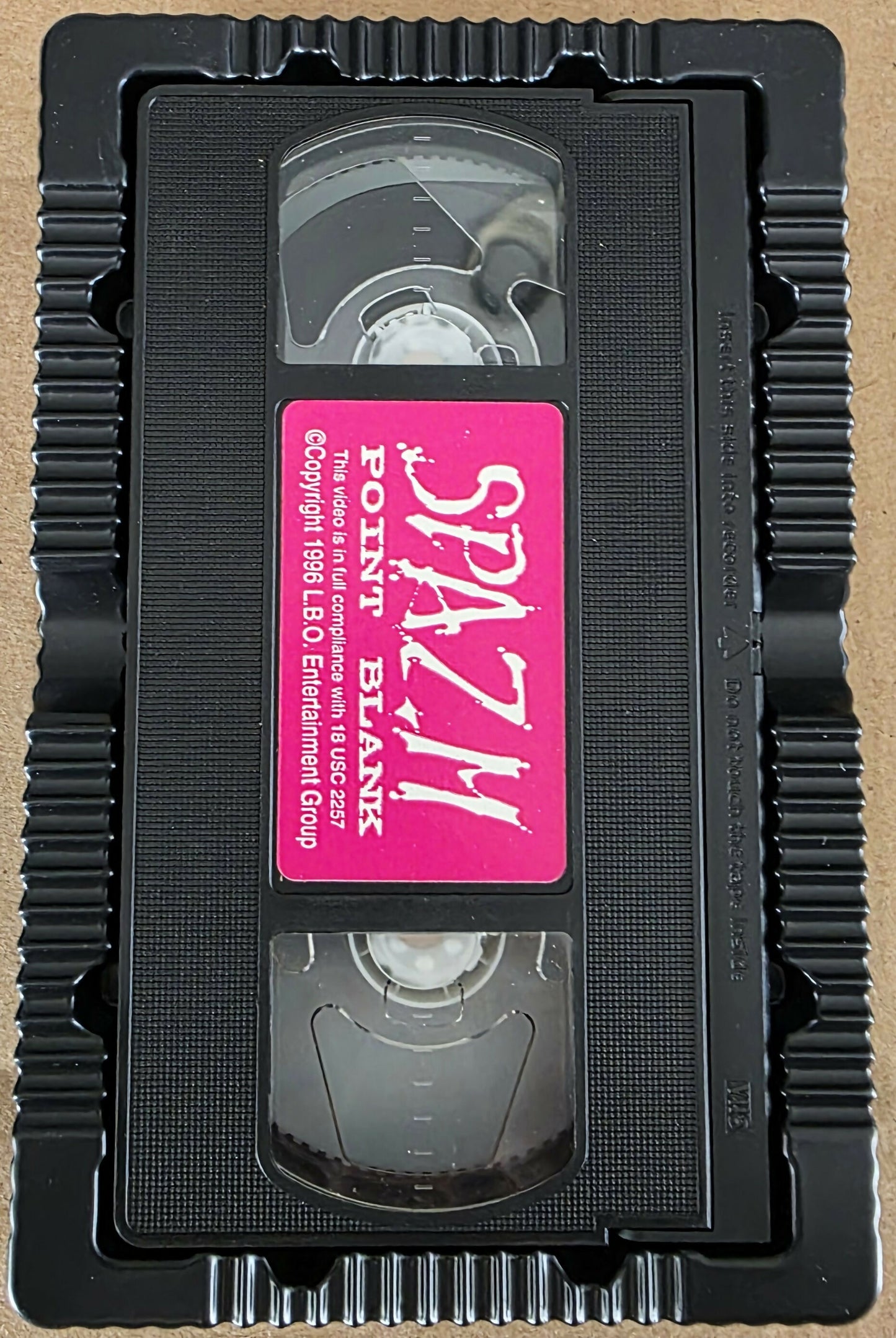 Spazm Point Blank - Out of Control VHS
