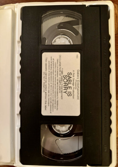 Sable Is Sorry (1996, VHS)