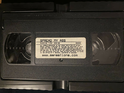 Spread My Ass! VHS