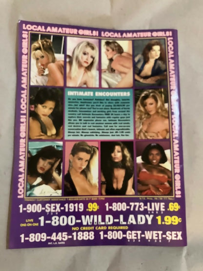 Hustler Magazine March 1998