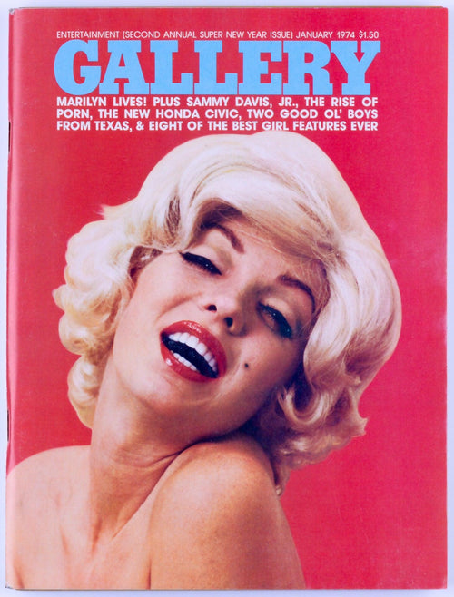 Gallery January 1974 Vintage Softcore Magazine