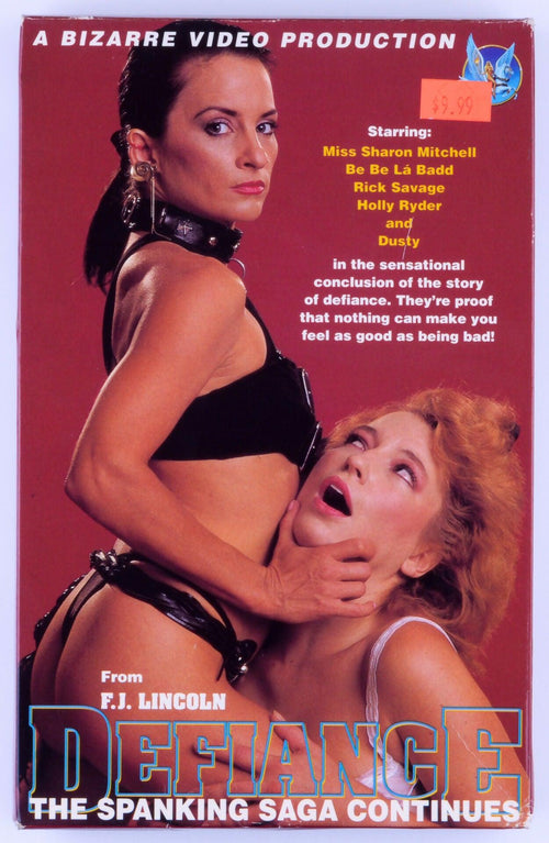DEFIANCE THE SPANKING SAGA CONTINUES BDSM VHS Tape Unknown Publication Date