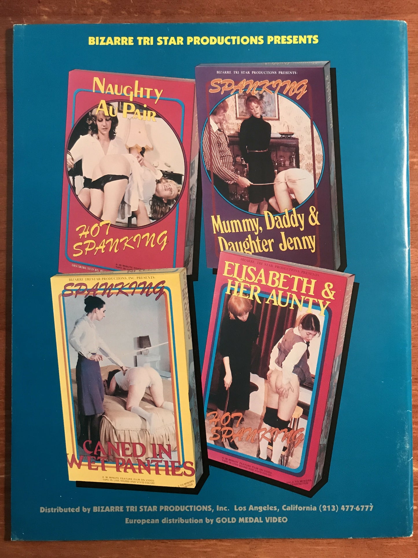 PREFECT Vol.1 #3 1984 Holly Distributors Female Spanking Bondage Magazine, UK Edition