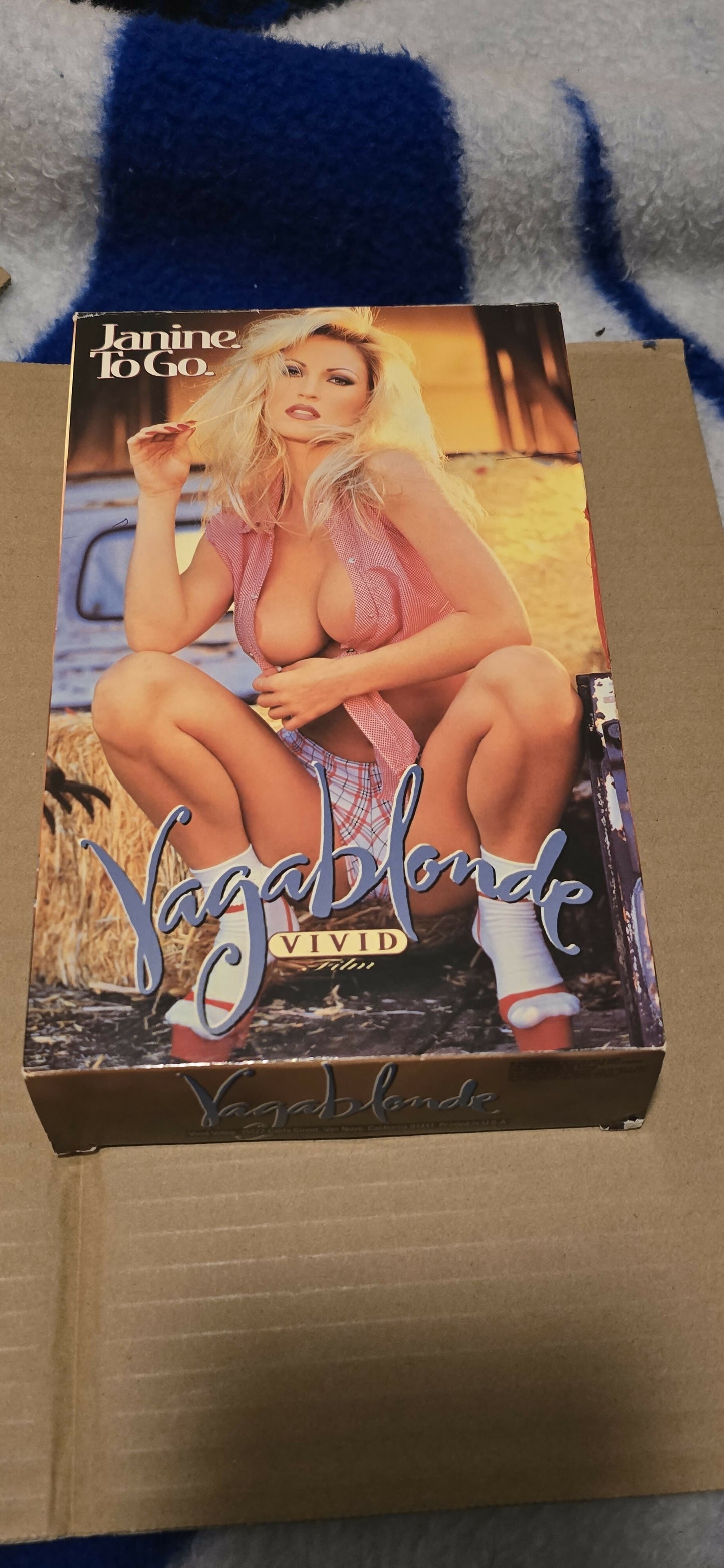 Vagablonde (VHS) - Janine Lindemulder - Vivid Film - "Janine To Go" Series