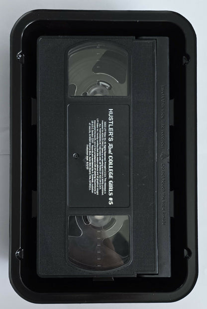 Lot of 4 Hustler's Real College Girls VHS Videos (2002-2004)