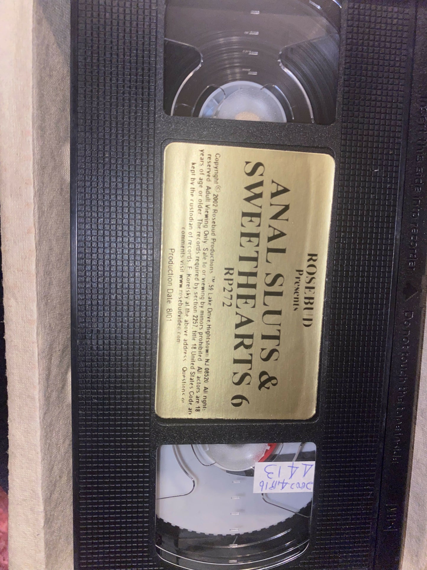 Anal Sluts & Sweethearts 6 VHS - Rosebud