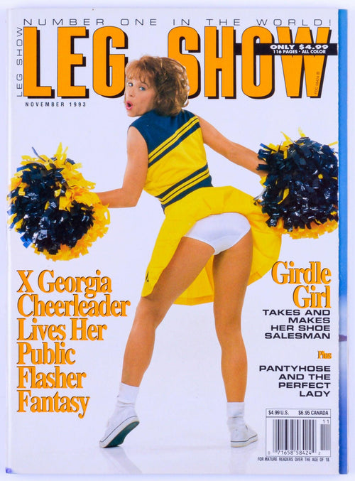 LEG SHOW Vintage Softcore Adult Magazine Vol. 11 No. 7 November 1993 - Lisa Lipps, Latifah