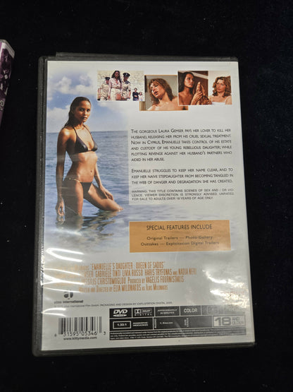 Laura Gemser Emanuelle's Daughter Queen of Sados DVD