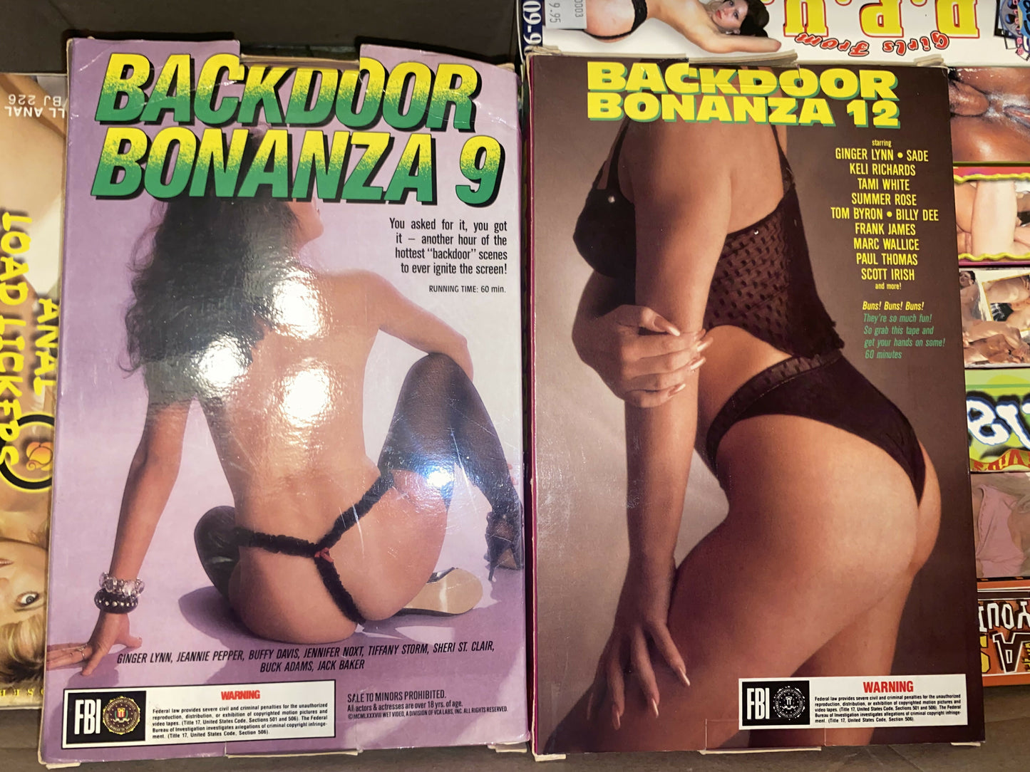 Backdoor Bonanza 9 & 12 VHS