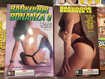 Backdoor Bonanza 9 & 12 VHS