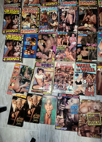 VHS porn collection - XXX Marketplace