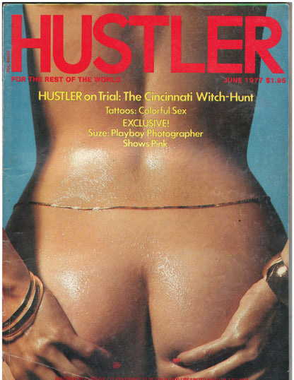 1977 Vintage Hustler Magazine