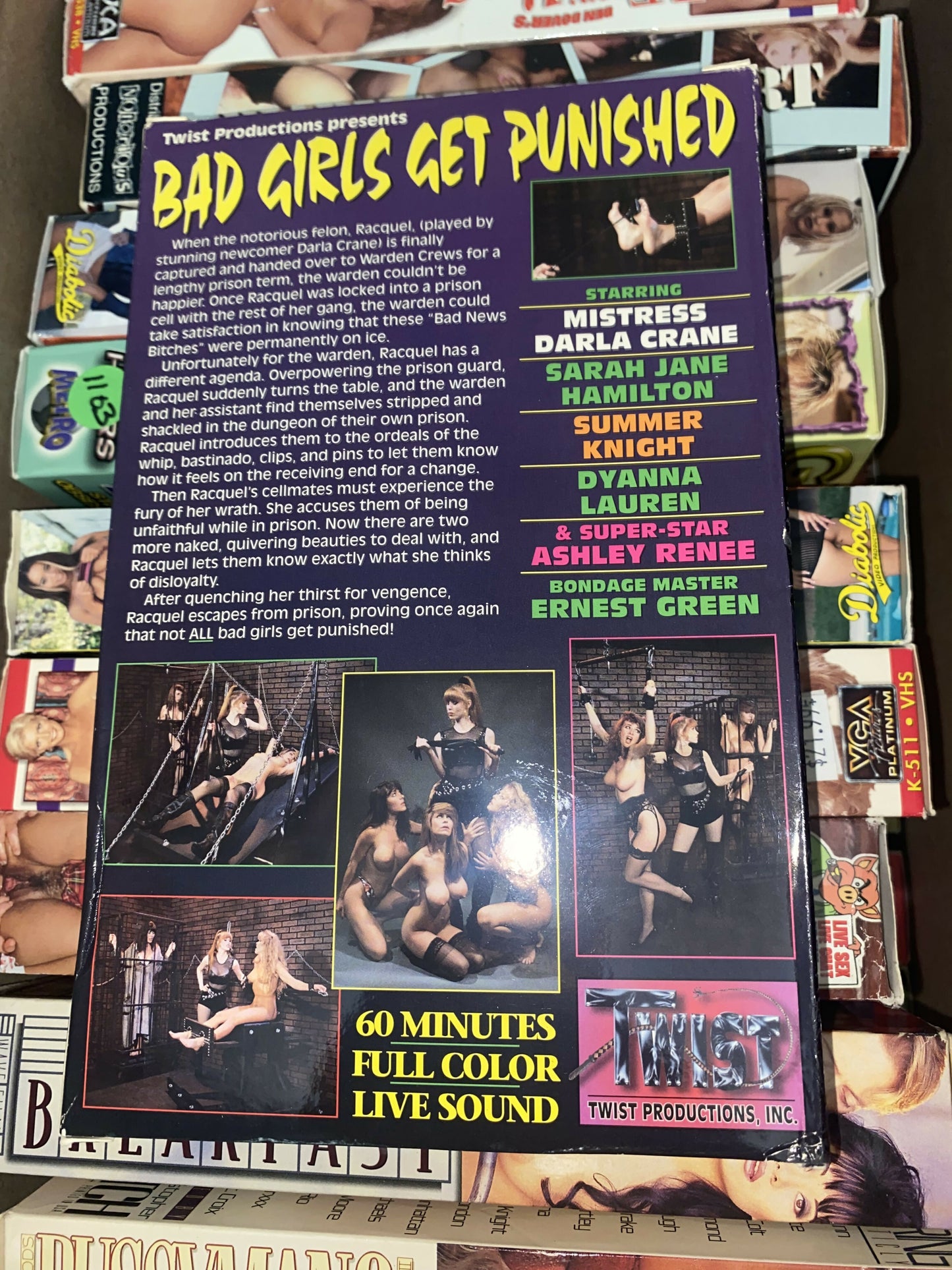 Bad Girls Get Punished VHS