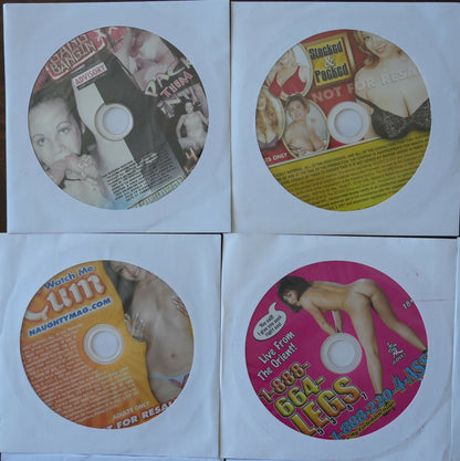 Lot of 16 XXX Supplemental DVD - Early to Mid 2000s - Lot #5