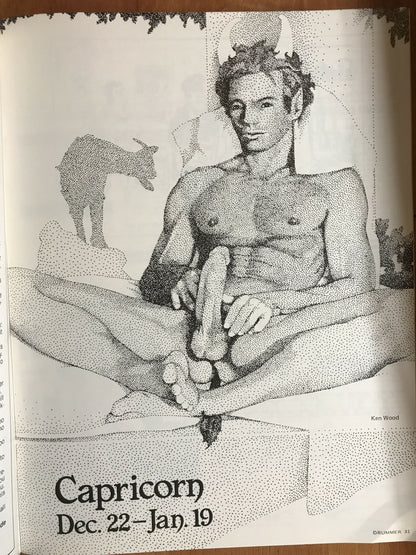 Drummer #34 Gay Men's Leather Magazine 1980 Nude Wrestling