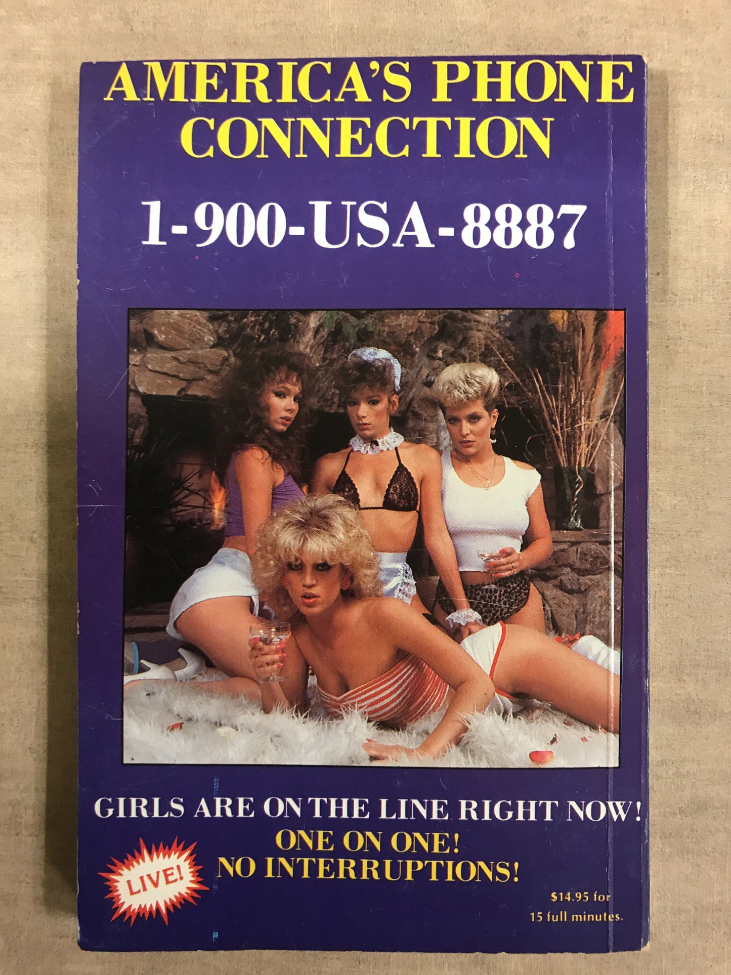 Vintage pulp book Transvestite Tales “Crossing The Line ” 1990 TT-125