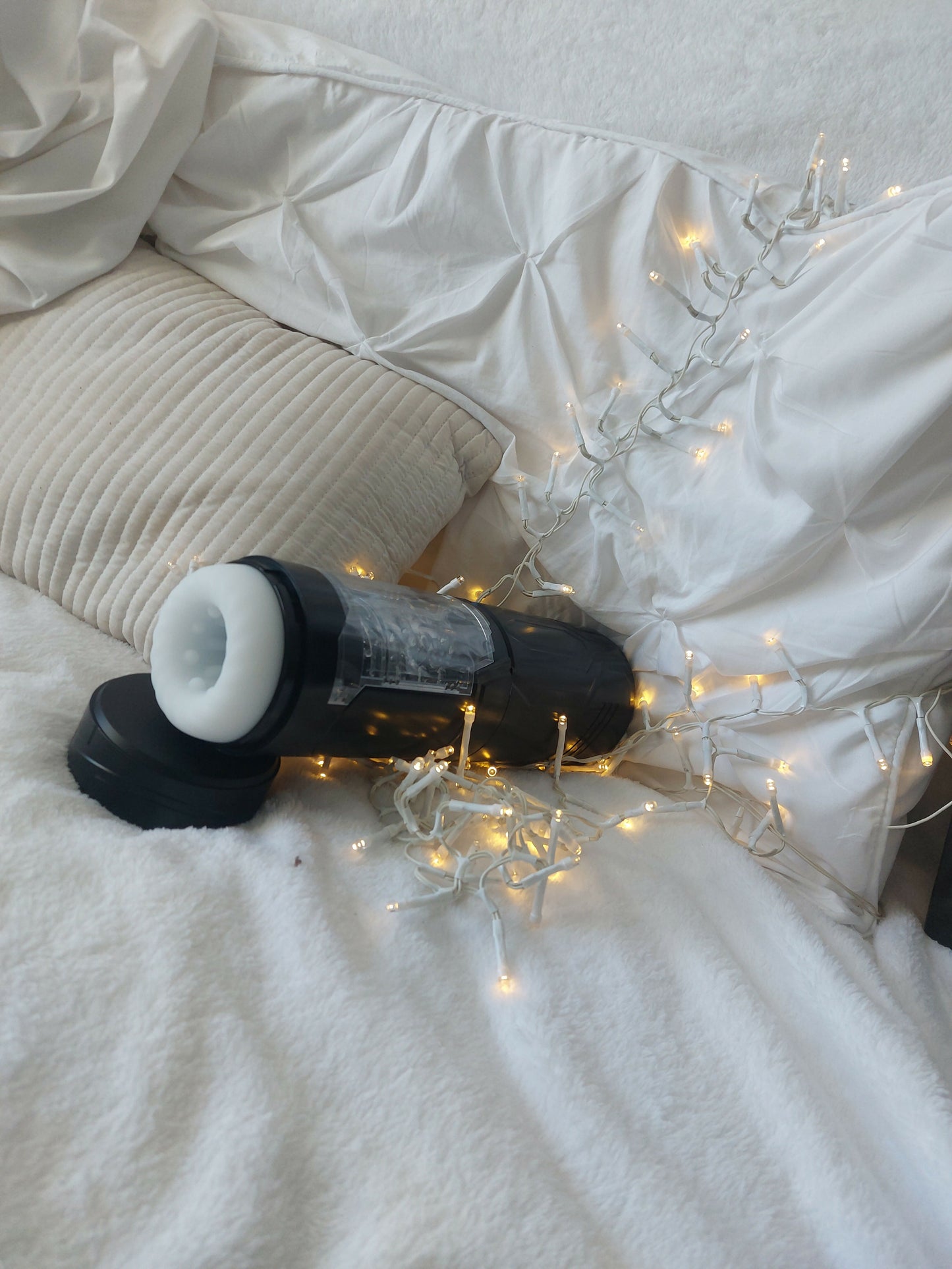 EORONE 10-Mode Vibrating & 6-Mode Thrusting Male Masturbator with LCD Display