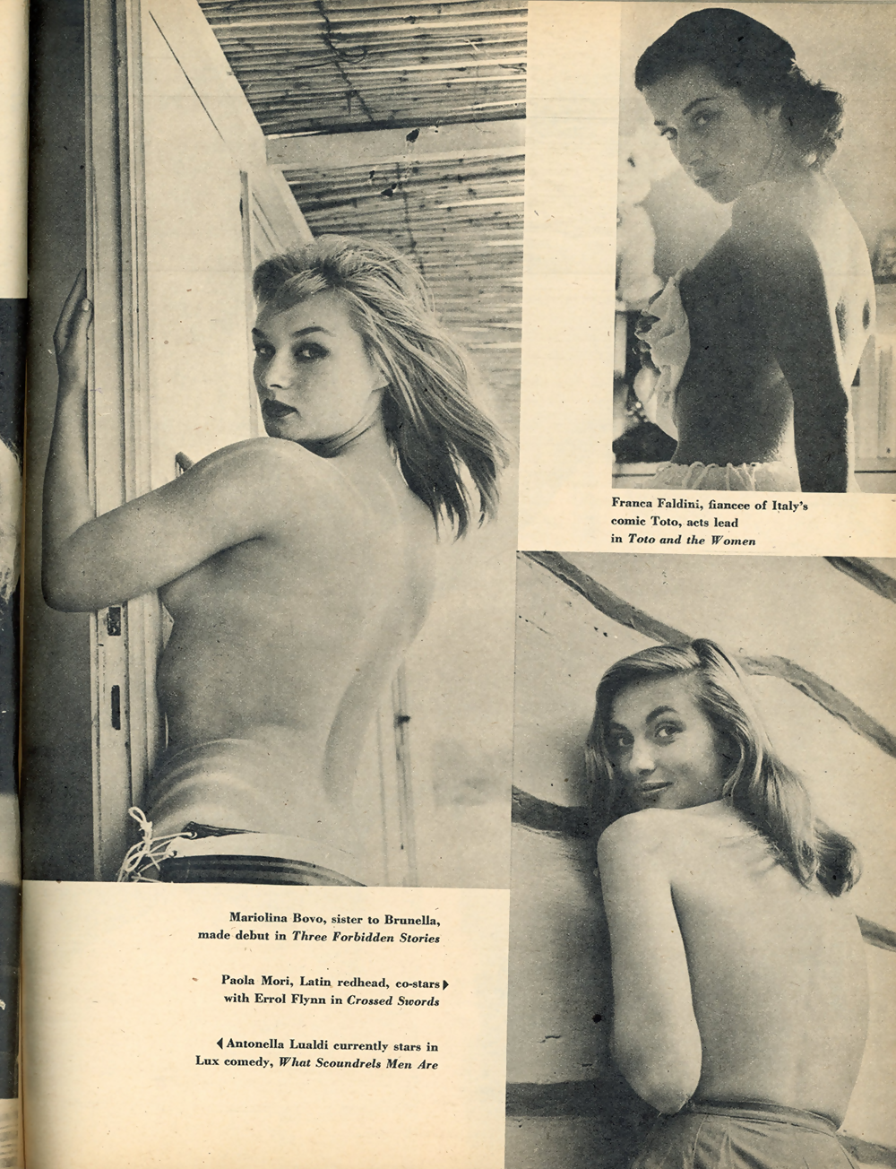 Europe'sTop Pin-Ups - Magazine -1954