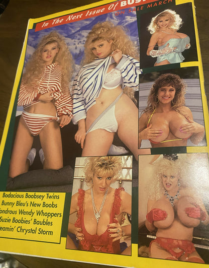 Bust Out Adult Magazine March 1993