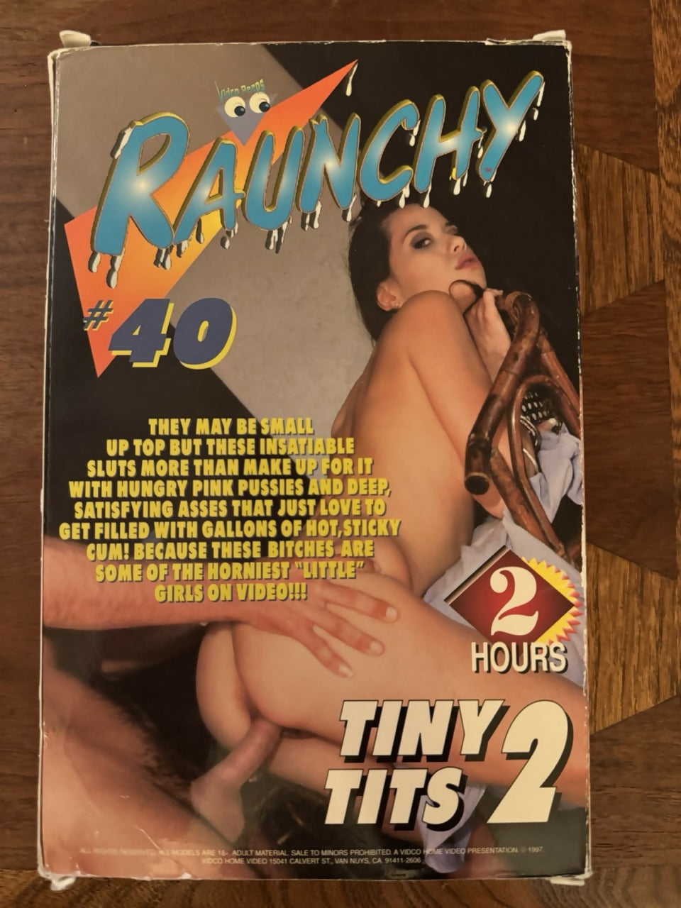 Raunchy #40 Tiny Tits 2 (1997, VHS)