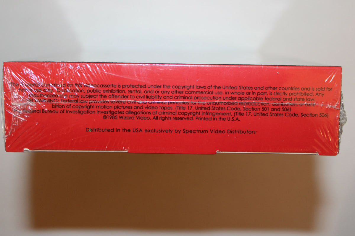 Fraulein Devil Wizard Video Big Box Re release VHS Tape