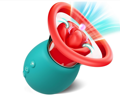 Angel's Lair Boutique Special 4in1 Rose Sucking Massager (Limited Edition)