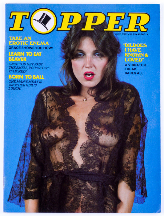 TOPPER Vintage Softcore Adult Magazine Vol. 19 No. 12 June 1977