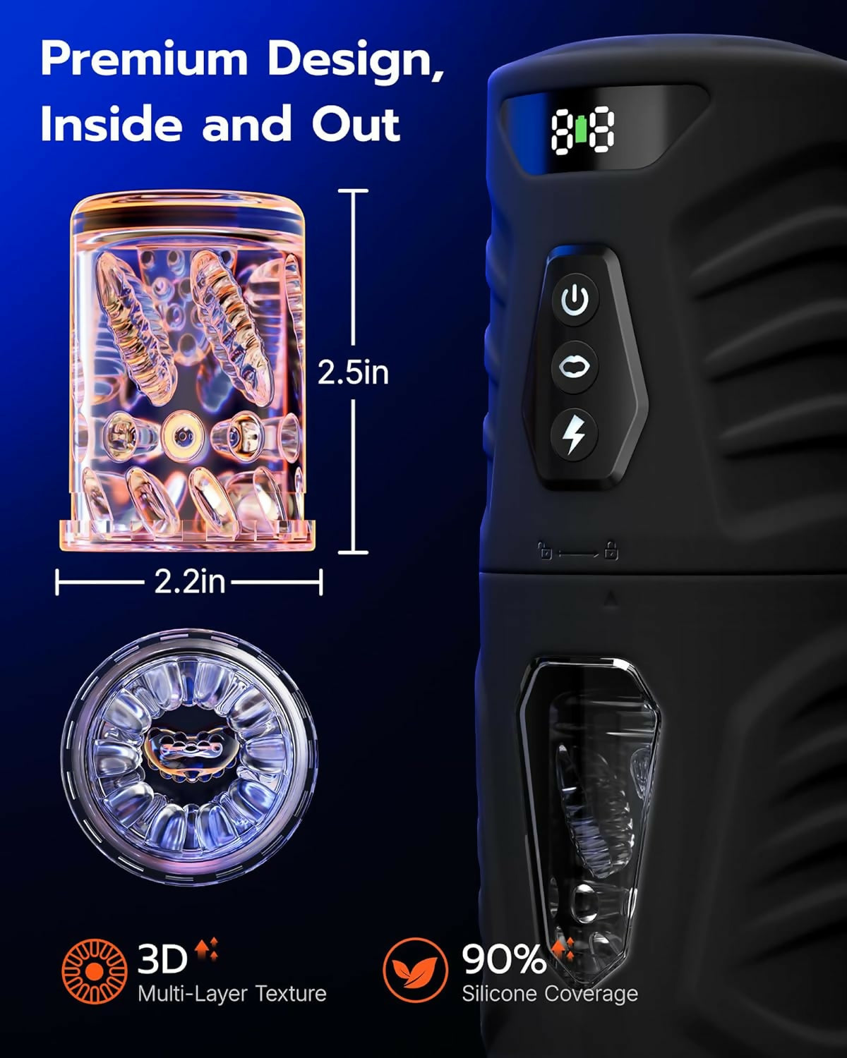 EINSEO AI Sync Male Masturbator Stroker