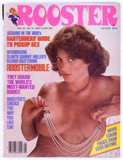 *Rare* ROOSTER May - June 1981 Vol. XV No. 13 Vintage Softcore Adult Magazine