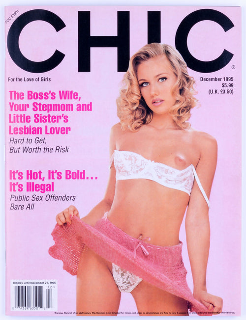 CHIC December 1995 Vol. 20 No. 2 Vintage Hardcore Magazine