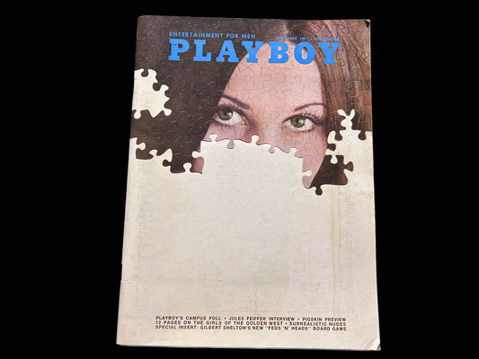 Vintage Playboy Magazine September 1971