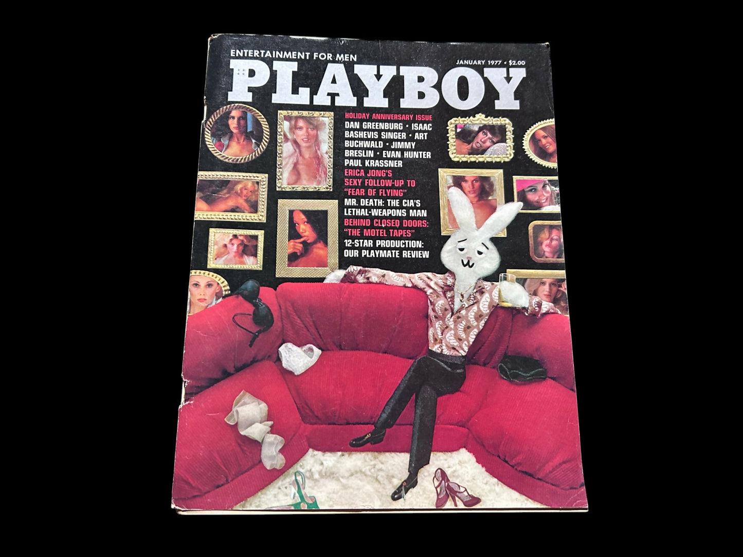 Vintage Playboy Magazine January 1977