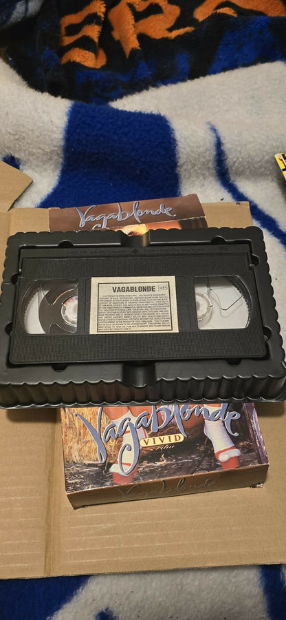 Vagablonde (VHS) - Janine Lindemulder - Vivid Film - "Janine To Go" Series