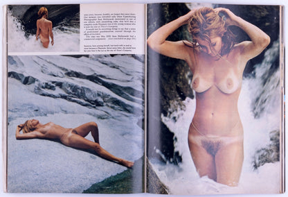 PLAYBOY ENTERTAINMENT FOR MEN MAGAZINE FOR MEN February 1980 - Sandra Joyce Cagle Trifold Poster