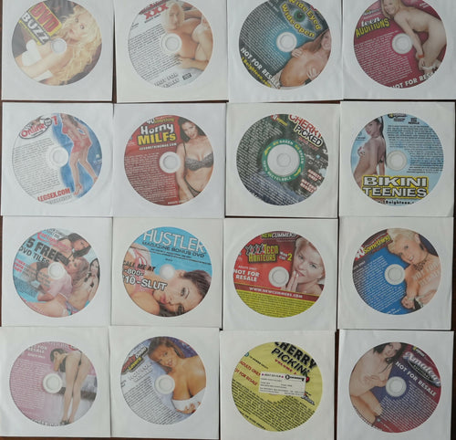 Lot of 16 XXX Supplemental DVDs - Early-Mid 2000s - Lot#1