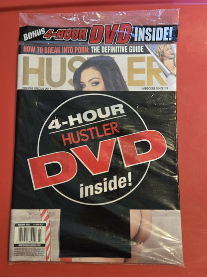 Hustler Magazine with DVD - holiday Special 2017